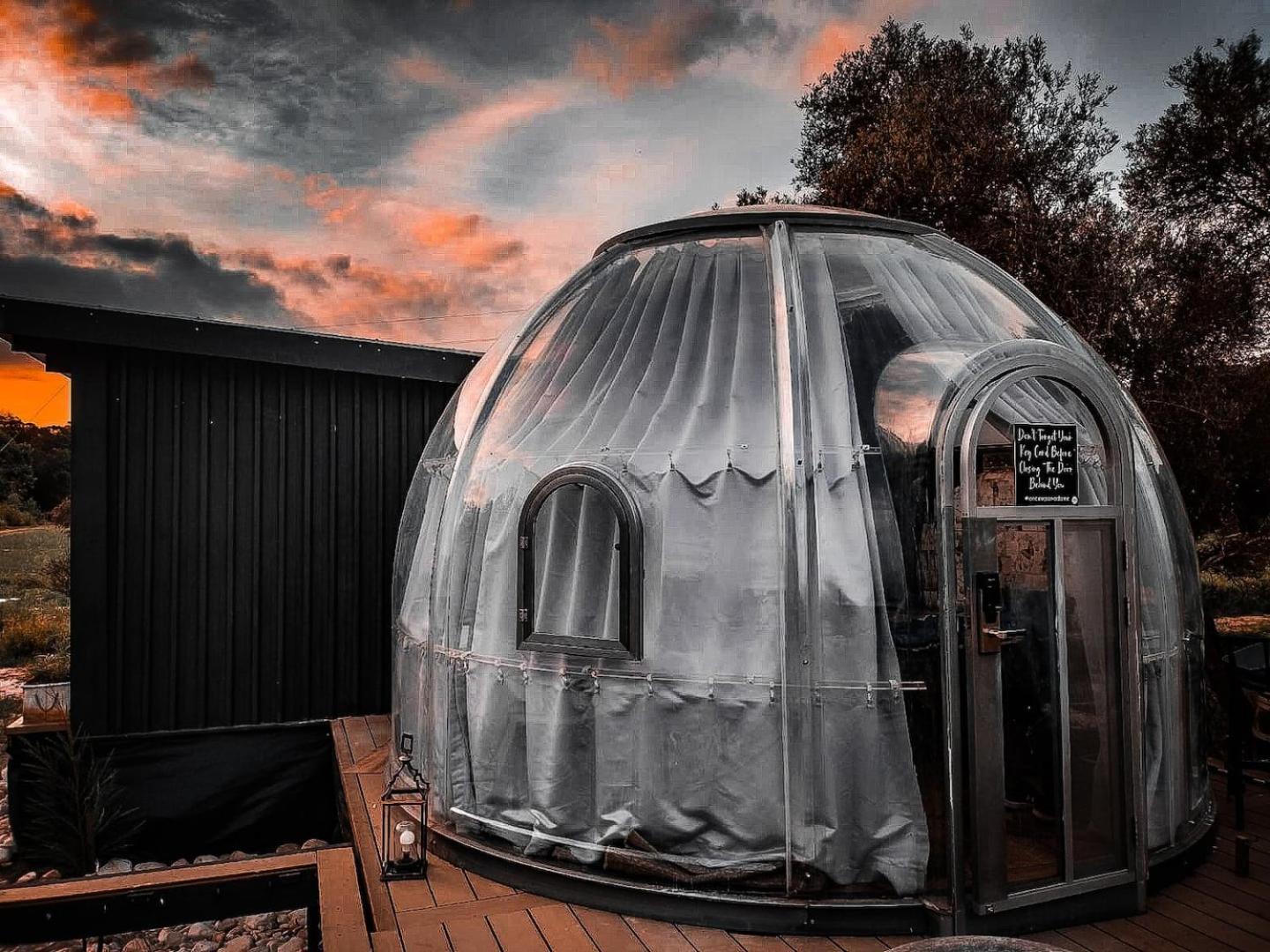The Vino Dome By Once Upon A Dome Franschhoek Exterior foto
