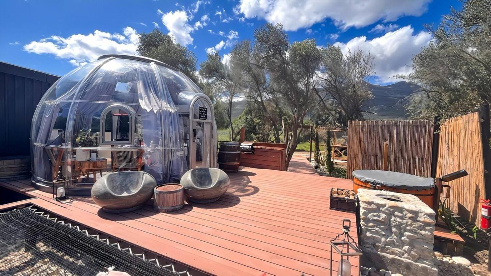 The Vino Dome By Once Upon A Dome Franschhoek Exterior foto